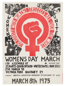 1975 - marcia per i diritti della donna